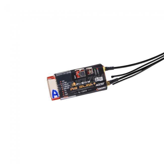 Frsky R9 Slim Plus 6/16CH Telemetry Mini Receiver Optimized 900MHz Long Range with 2 Detachable Antennas