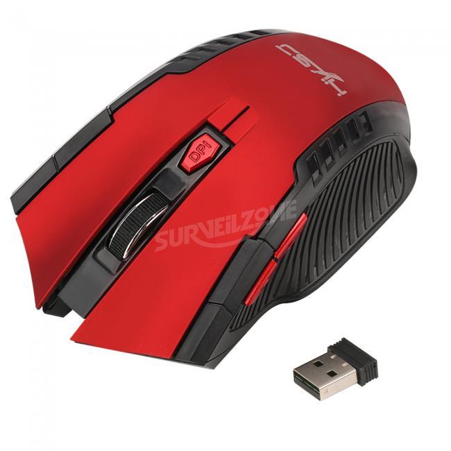HXSJ X20 2.4GHz 6 Buttons 2400DPI Wireless Optical Gaming Mouse