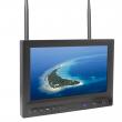 Built-in Dual 5.8G 32ch 8 Inch High Brightness LED Monitor Snow Screen Display