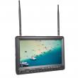 5.8G 32ch 10.1 Inch High Brightness FPV Monitor HD 1024*600 Snow Screen Inbuilt DVR and Battery