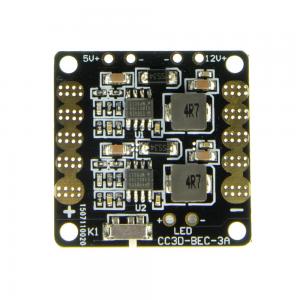 Foxeer CC3D Power Board with 12V/5V Dual UBEC 12V PDB