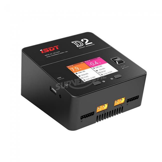 ISDT D2 200W 24A AC Dual Channel Output Smart Battery Balance Charger